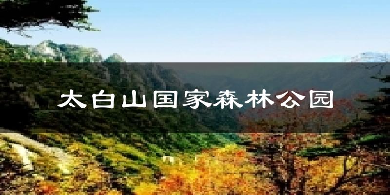 眉县太白山国家森林公园天气预报未来一周
